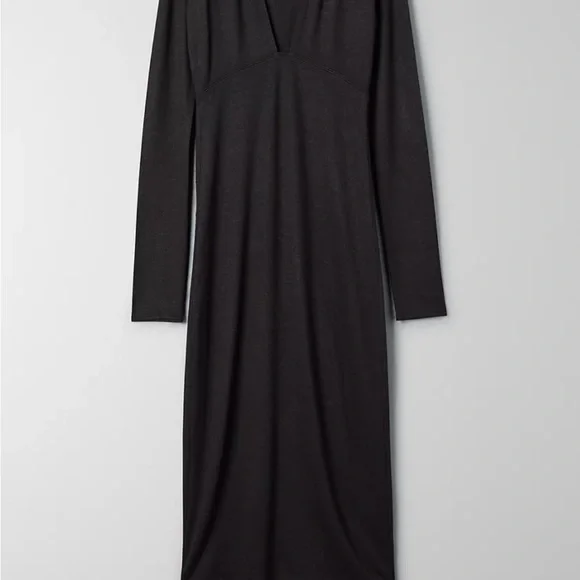 Wilfred Free | Abby Plunge Neck Knit Dress - Picture 8 of 11